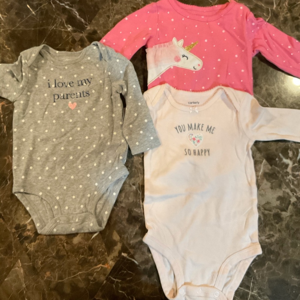 6 Month Girl Onesies